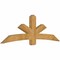 Ekena Millwork Alberta Rough Sawn Timber Gable Bracket, Western Red Cedar, 84"W x 28"H x 4"D x 6"F, 8/12 Pitch GBW084X28X0406ALB00RWR - alternate 2